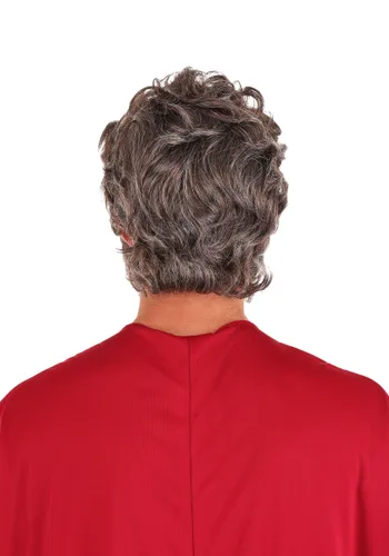 Vista 2 de Peluca y barba de adulto para disfraz de Moisés bíblico Multicolor