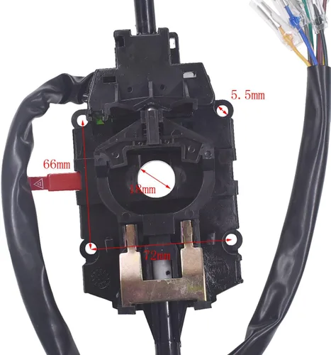 Vista 2 de JRL UTV 700 500 Interruptor de Luz Intermitente Bocina para MSU 400 800 Massimo SUPERMACH
