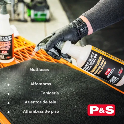 Vista 5 de P&S Professional Detail Products - Terminator Enzyme Spot and Stain Remover - Perfecto para desodorizar, eliminar suciedad incrustada, grasa