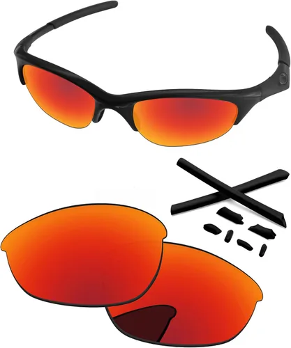 Vista 12 de Lentes de repuesto y kits de goma para gafas de sol Oakley Half Jacket 2.480 in 24K dorado