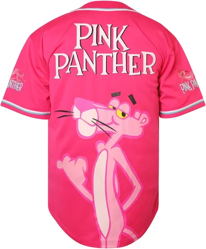 Vista 3 de Camiseta de béisbol rosa 3 para hombre, ropa deportiva cosida de hip hop de los años 90 para fiesta, blanco, negro, azul, S-3XL