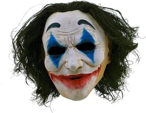Vista 2 de Crazy Jack - Máscara de payaso