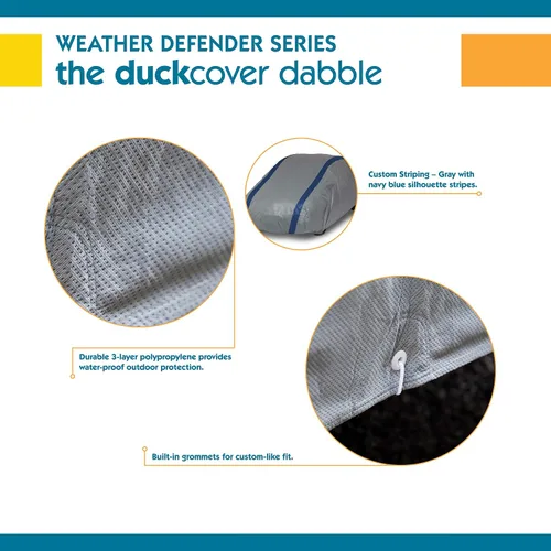 Vista 5 de Funda para autos Duck Covers Weather Defender, se adapta a sedanes de hasta 13 pies y 1 pulgada de largo