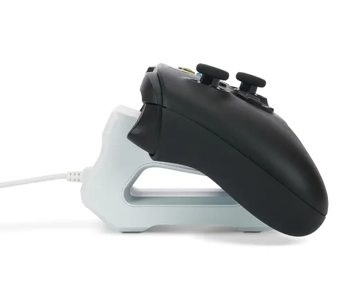 Vista 5 de PowerA Solo Charging Stand for Xbox Series XS - White, Works with Xbox One, Charging Station for Xbox Wireless Controller, Officially Licensed