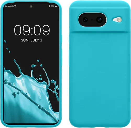 Vista 50 de kwmobile Funda compatible con Google Pixel 7 - Funda de silicona TPU con acabado suave - Piedra antigua