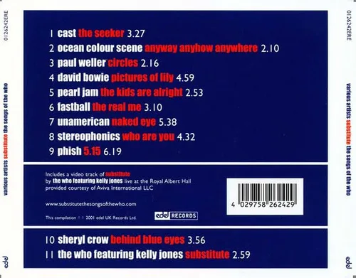 Vista 2 de Sustituto Las canciones de The Who
