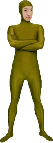 Vista 10 de VSVO Body completo Zentai de cara abierta de elastano para adultos y niños
