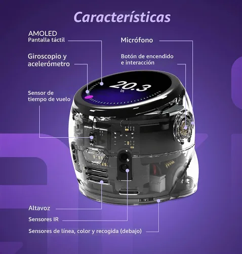 Vista 5 de Ozobot Ari 18 Bot Classroom Kit Edades 8-14 Codificación STEM para escuelas