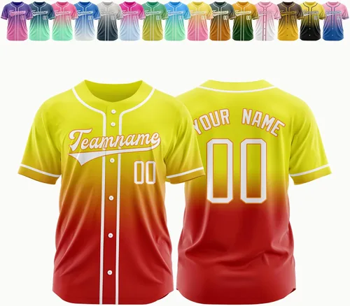 Vista 10 de Camiseta de béisbol personalizada, nombre de béisbol personalizado, logotipo de número, camiseta de béisbol personalizada para hombres, mujeres