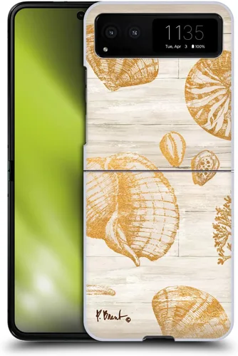 Vista 12 de Head Case Designs Officially Licensed Paul Brent Agate Mermaid Coastal Hard Back Case Compatible with Motorola Razr 40 / Razr 2023