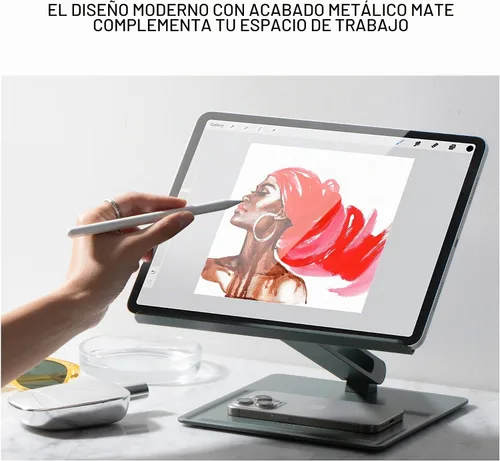 Vista 8 de [Usado] Native Union - Soporte de escritorio para laptop de altura ajustable ergonómico – Compatible con MacBook Air/Pro, iPad, Dell, HP, Lenovo