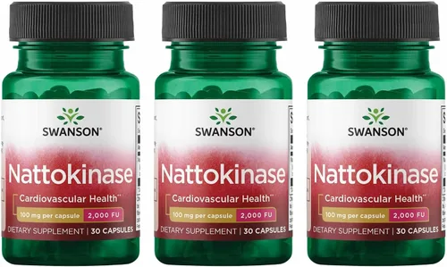 Vista 9 de Swanson Nattokinase 2000 unidades fibrinolíticas 100 miligramos 30 cápsulas de enzima