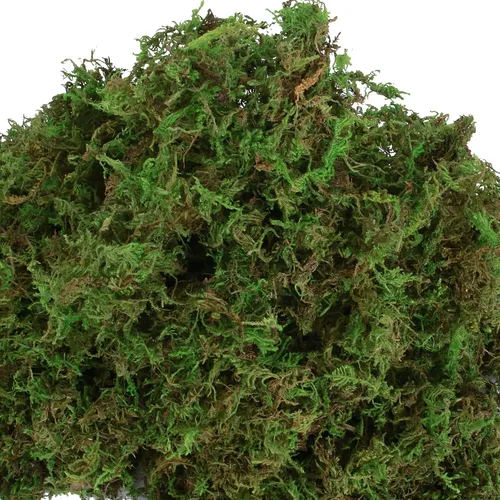 Vista 4 de USMOLA Musgo artificial para plantas de interior, musgo falso de 16 onzas para manualidades, centros de mesa decorativos, jardín de hadas
