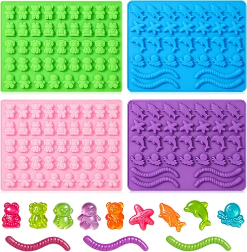 Vista 43 de Moldes de silicona para bombas de chocolate caliente de 24 agujeros, 2 paquetes de mini moldes de semiesfera de 1 pulgada de media esfera para hacer