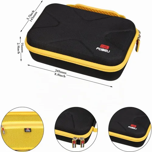 Vista 5 de FBLFOBELI Funda rígida de viaje compatible con tijeras de metal DEWALT DWASHRIR, bolsa protectora de almacenamiento (solo funda)