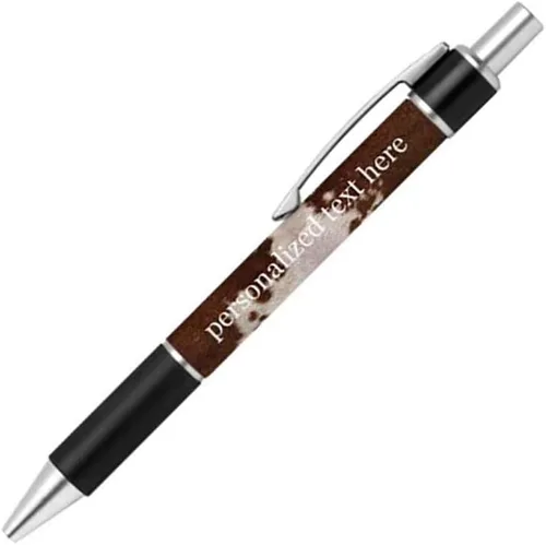 Vista 35 de Bolígrafo personalizado – Nombre o mensaje personalizado – Colores o impresiones – Regalo de papelería, suministros para la escuela de negocios