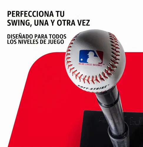 Vista 2 de Franklin Sports Soporte de Bateo - Soporte de Bateo MLB de Grado Industrial - Soporte Resistente de Béisbol y Softbol para Batear - Ideal