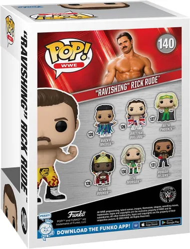 Vista 3 de Funko Pop! WWE: Rick Rude - Figura de vinilo coleccionable - Idea de regalo - Producto oficial - para niños y adultos - fanáticos de los deportes