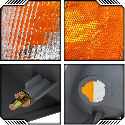 Vista 9 de Faros halógenos tipo OE compatibles con FOR.D 97-03 F-150 97-99 F-250 LIGHT DUTY 97-02 EXPEDITION