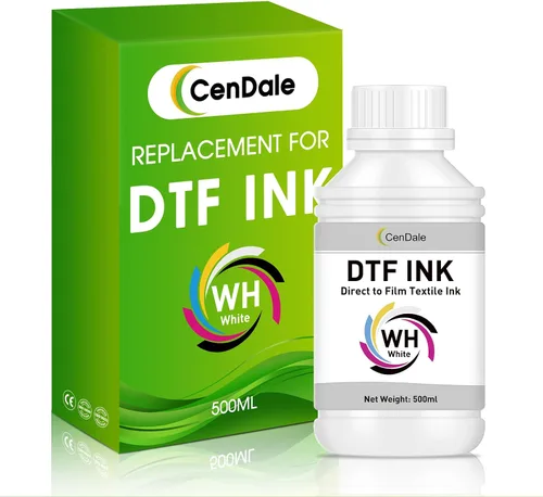 Vista 15 de CenDale Tinta DTF Prémium 3000ML - Tinta de transferencia DTF para película PET, Tinta DTF recargable para Epson ET-8550, L1800, L800, XP15000