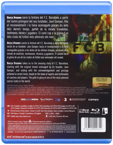 Vista 2 de Barça Dreams Barca Dreams Blu-Ray RegABC Import - Spain