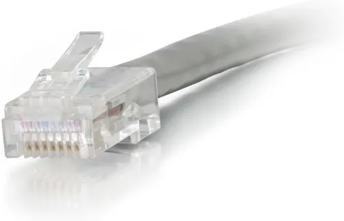 Vista 93 de C2G 24494 Cable cruzado Cat5e - Cable de conexión de red sin blindaje sin arranque, naranja (3 pies, 3.0 ft)