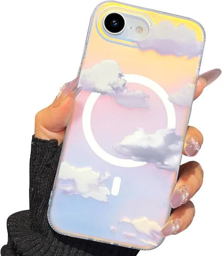 Vista 117 de I-MGAE-IN-AR Funda compacta para iPhone 11, diseño de mariposa, marco de protección de lente de cámara con diamante 3D, bonitas fundas protectoras