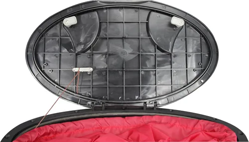 Vista 8 de Pactrade Marine Barco, kayak, canoa, pesca, aparejo, vela, resistente, 20 pulgadas, impermeable, cubierta de placa de cubierta con bolsa