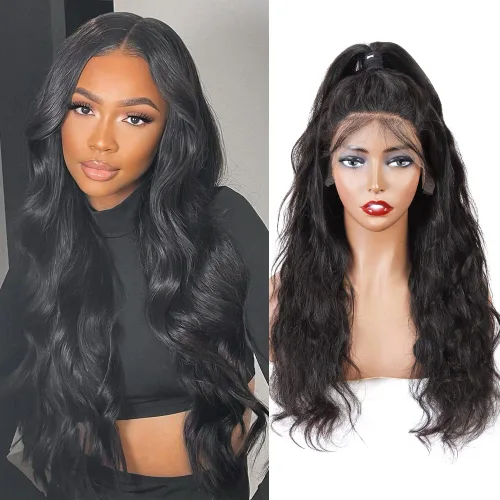 Vista 6 de Cabello humano ondulado con cierre frontal de encaje HD 4 x 4, cierre de encaje con cabello de bebé, cabello humano 100% virgen brasileño