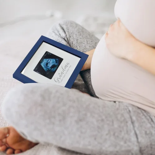 Vista 5 de Sonogram - Marco de fotos para abuela, marco de fotos de ultrasonido, anuncio de embarazo para abuela, ideas de anuncio de bebé, marco de fotos