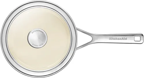 Vista 13 de KitchenAid Steel Core - Juego de utensilios de cocina esmaltados de 10 piezas, color rojo imperio