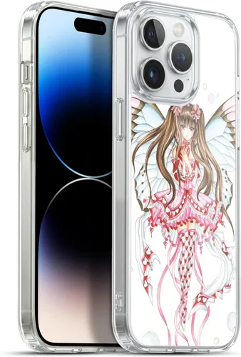 Vista 18 de Head Case Designs Officially Licensed Nene Thomas Amber with Fairy Cat Fairies Gel Case [Military Grade Protection] Compatible with Apple iPhone 13