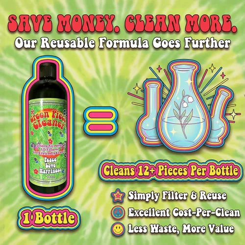 Vista 5 de Green Piece Limpiador de vidrio 1 botella (fabricado en Estados Unidos)- Limpiador multiusos natural respetuoso con la tierra para metal, cerámica