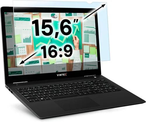 Vista 30 de VINTEZ Panel protector de pantalla de bloqueo de luz azul de 14 pulgadas para monitor de computadora y portátil de pantalla ancha 16:9 – Película