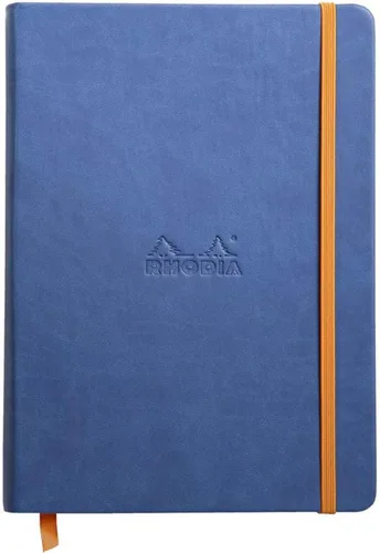 Vista 9 de Rhodia Rhodiarama Cuaderno Web A5, 5.5 in x 8.25 in, Rayado - Anís (118746)