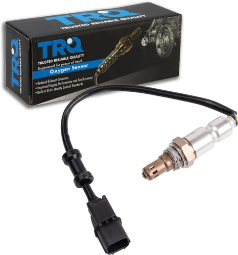 Vista 180 de TRQ Sensor de Oxígeno O2 de 4 Hilos de Banda Estrecha Compatible con VW Atlas 2.0L 2018-21, VW GTI 2.0L 2016-18, Audi A3 Quattro 2.0L 2015-18, VW