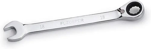 Vista 4 de FLZOSPER Llave métrica reversible de 0.315 in, llave combinada de trinquete reversible de 72 dientes