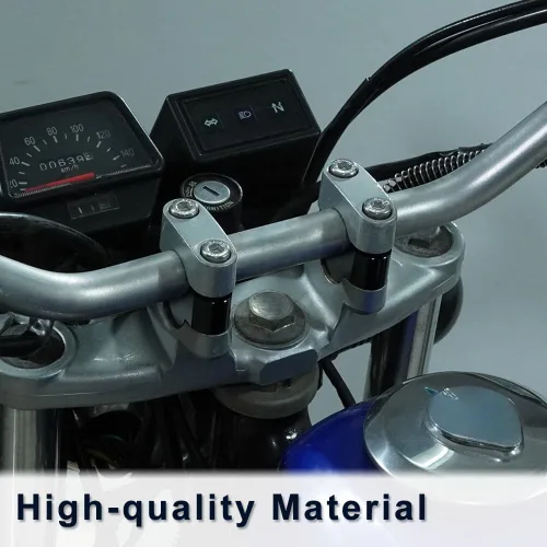 Vista 3 de Xitomer Elevadores de manillar de motocicleta ADV de 1 1/8 pulgadas, 1.126 in, sin abrazaderas, apto para VFR1200X, Street Triple RS, Street Triple
