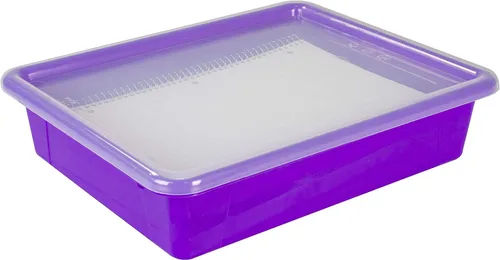 Vista 8 de Bandeja Storex de almacenaje con tapa
