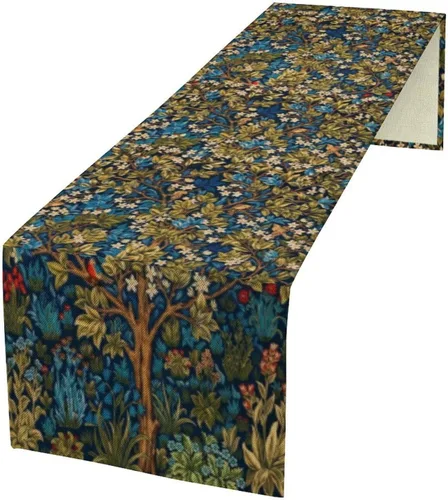 Vista 41 de Camino de mesa con estampado de vaca, camino de mesa estilo occidental con estampado de cuero de vaca en blanco y negro, decoración de mesa