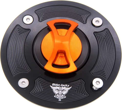 Vista 6 de Tapa de tanque de combustible sin llave para Suzuki HAYABUSA GSXR 1300 1999-2007, SV650/SV650S 1992-2002, GSXR600 1997-2003, GSXR750 1996-2003, Negro