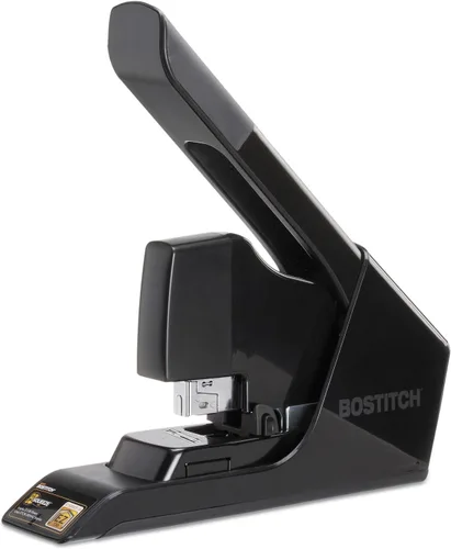 Vista 14 de Bostitch Office EZ Squeeze Engrapadora de Escritorio de Grapa Plana de 40 Hojas, Esfuerzo Reducido, Negro (B9040)