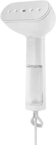 Vista 7 de Steamery Vaporizador de ropa de mano Cirrus Core, 1350 W, salida de vapor 0.74 oz/min, calentamiento en 15 segundos, tecnología de vapor seco, lazo