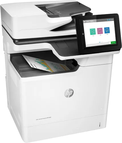 Vista 2 de HP Color Laserjet Enterprise MFP M681dh Impresora dúplex (J8A10A), Gris