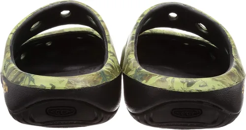 Vista 3 de KEEN Yogui Arts - Pantuflas para hombre, verde (camo green)