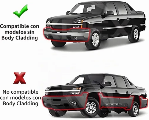 Vista 3 de Conjunto de faros delanteros y luces traseras compatible con 2003-2006 Chevy Silverado 1500 2500 3500, carcasa negra Silverado Classic 07, faro