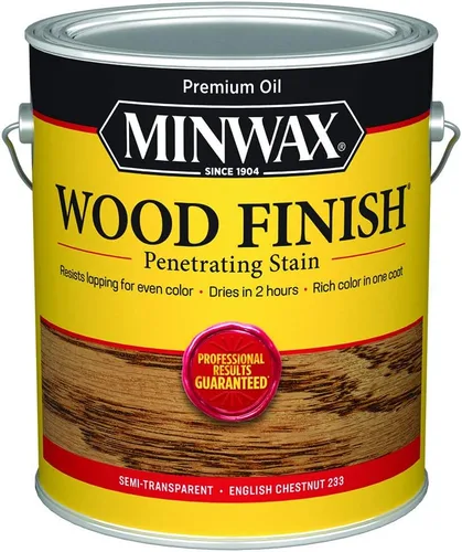 Vista 21 de Minwax 700494444 Acabado de madera, Miel, 1 cuarto de galón