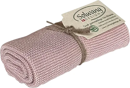 Vista 23 de Solwang 100% algodón orgánico certificado fabricado en la India Toalla de cocina/mano de diseño danés (verde ártico orgánico)