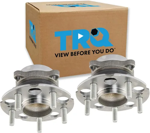 Vista 51 de TRQ Juego de 2 rodamientos de rueda delantera y conjunto de cubo compatible con Tesla 3 2020 Y 2018-2019 para Tesla 3 2020 Tesla Y AWD 2018-2019