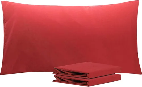Vista 61 de NTBAY Juego de fundas de almohada estándar, paquete de 2 fundas de almohada de microfibra cepillada de 20 x 26 pulgadas, suaves, sin arrugas Aqua